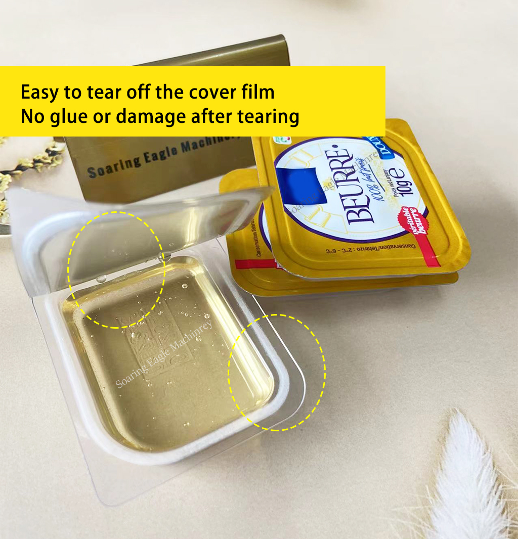 Automatic Honey Blister Packing Machine Single Dose Honey Cup Filling Sealing Machine