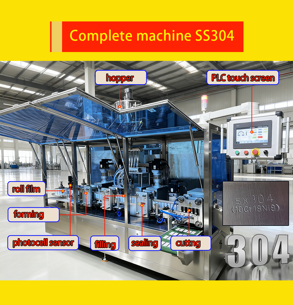 High Speed Automatic Honey Snap Packing Machine for Honey Oral Jelly Syrup and Liquid Products