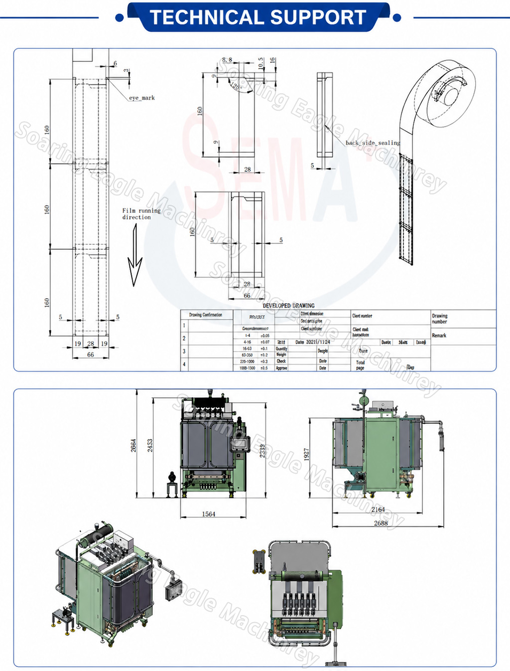 High Speed Multi-Lane Honey Sachet Packing Machine for Manuka Honey Stick Pack Packaging