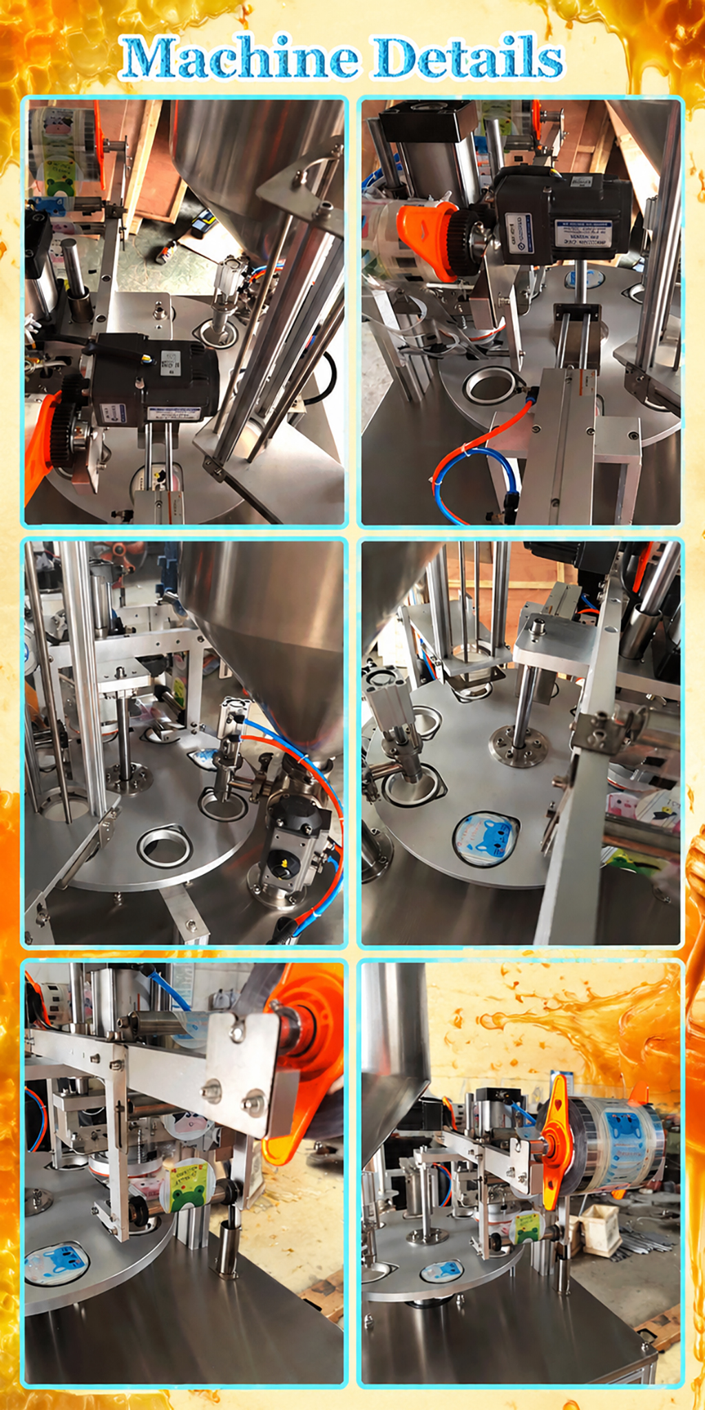 High Speed Single Head Honey Spoon Packing Machine for Manuka Honey Spoon Packaging