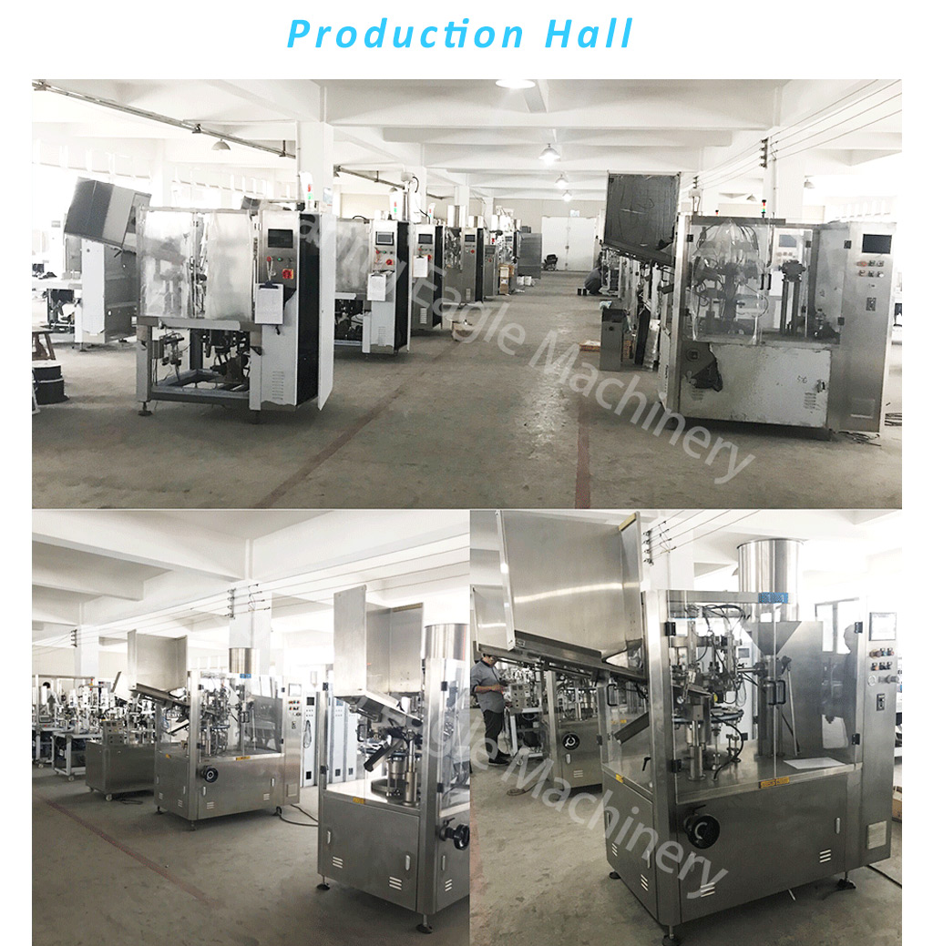Automatic Cosmetic Tube Packing Machine for Cream Gel Ointment Toothpaste Plastic Tube Filling Sealing