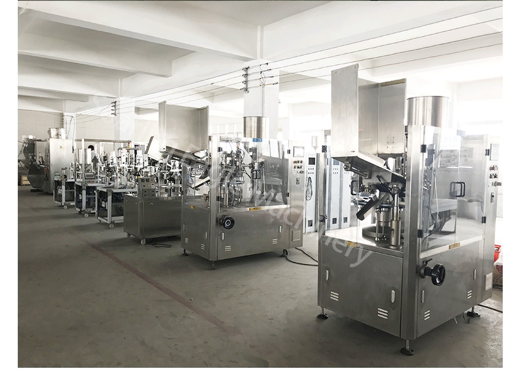 Automatic Cosmetic Tube Packing Machine for Cream Gel Ointment Toothpaste Plastic Tube Filling Sealing