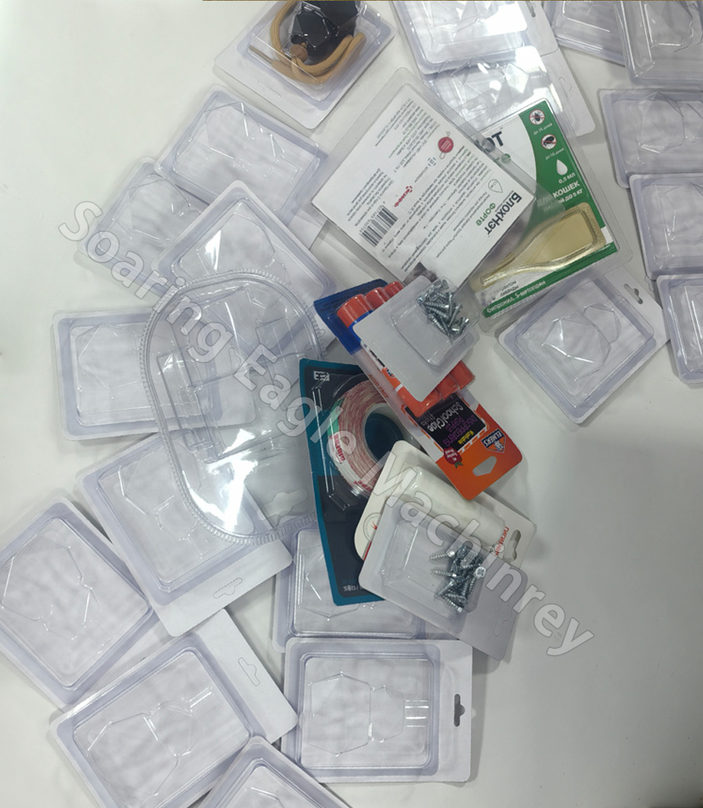 Automatic Perfume Blister Packing Machine for Car Air Freshener PVC PET Blister Card Packaging