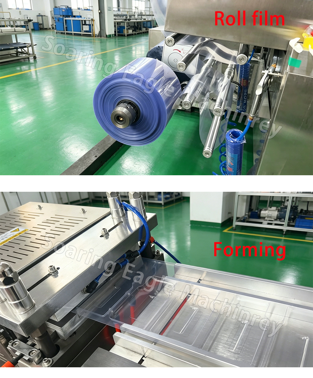 Automatic Perfume Blister Packing Machine for Car Air Freshener PVC PET Blister Card Packaging