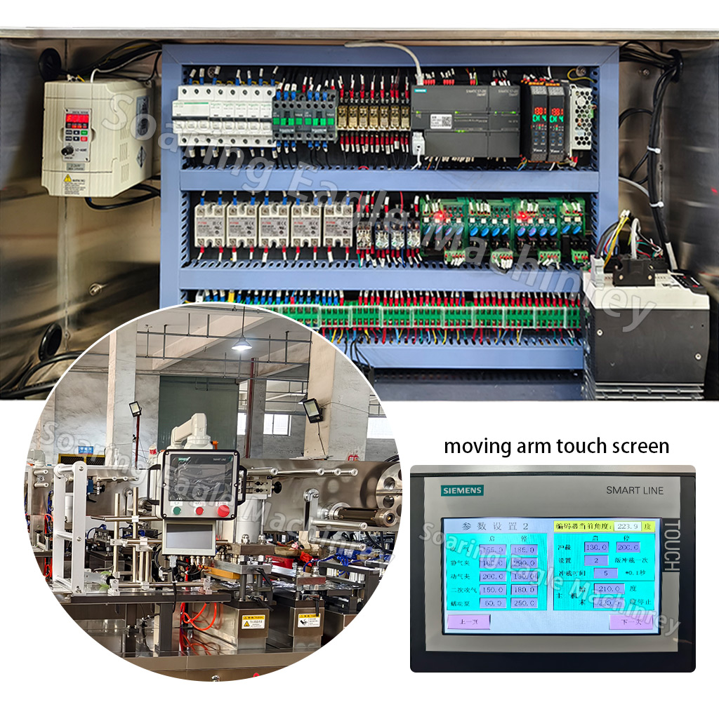 Automatic Perfume Blister Packing Machine for Car Air Freshener PVC PET Blister Card Packaging