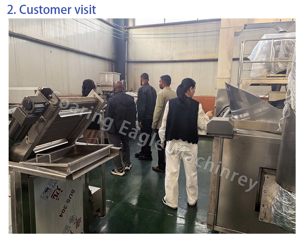 Automatic Potato Chip Frying Production Line Packing Machine Complete Potato Chips Processing Line