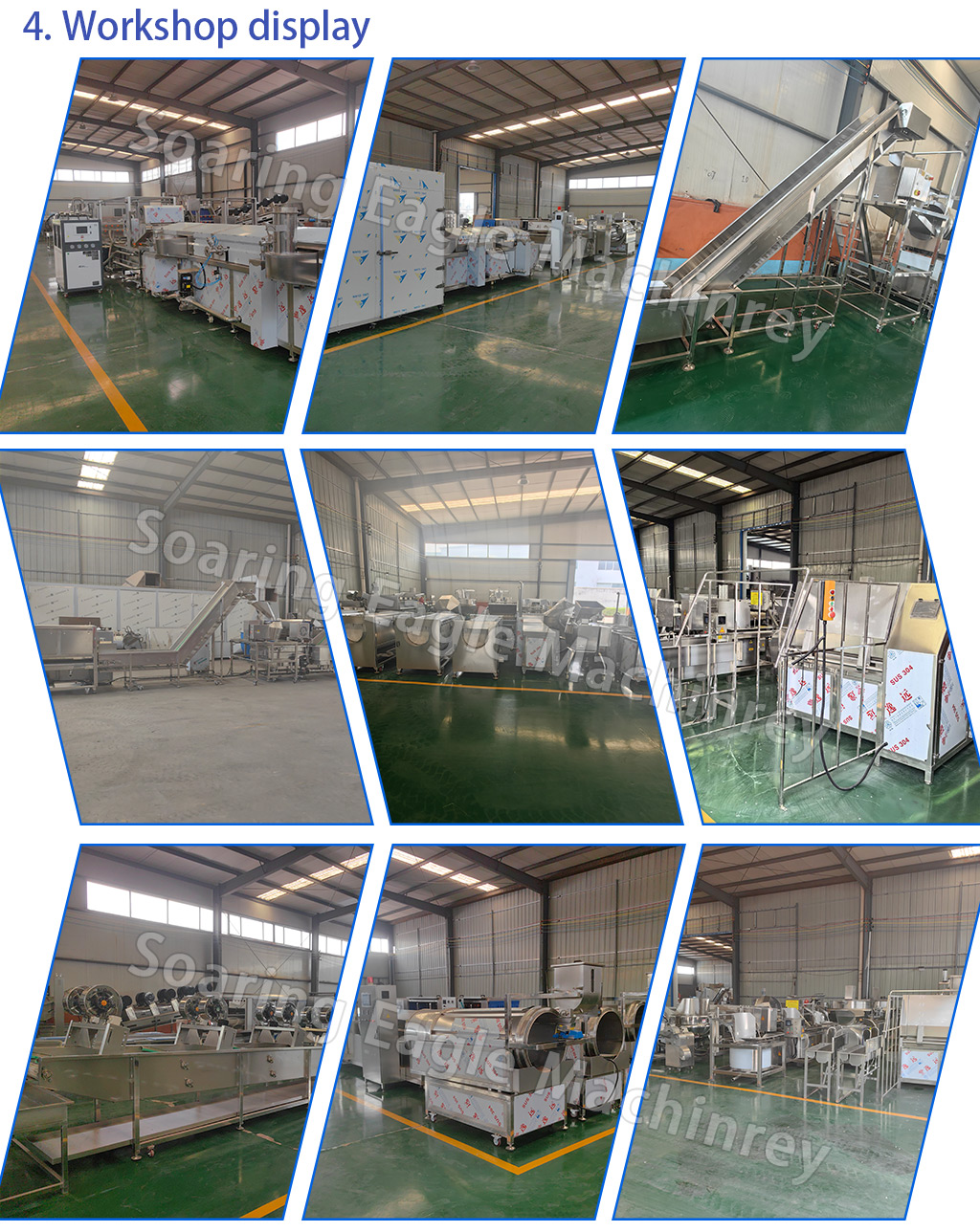 Automatic Potato Chip Frying Production Line Packing Machine Complete Potato Chips Processing Line