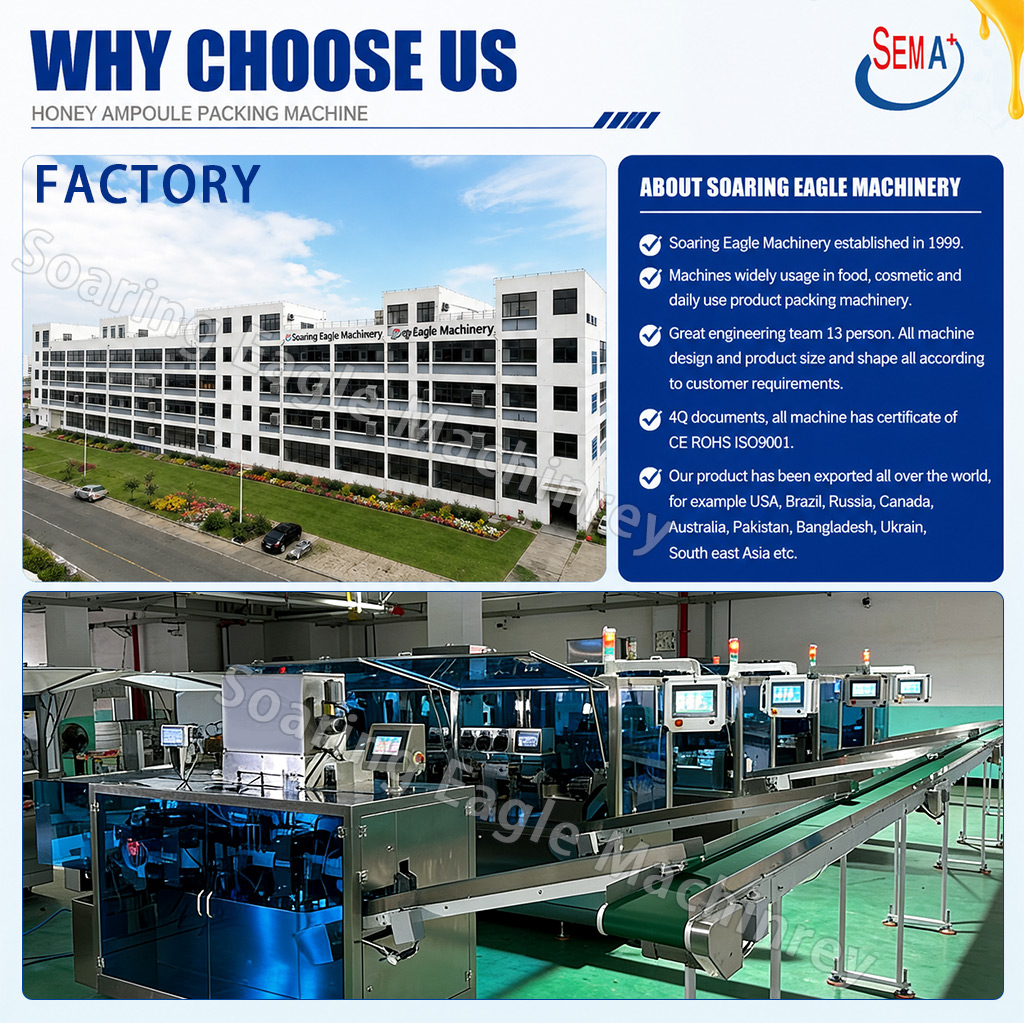 Automatic Honey Plastic Ampoule Packing Machine | Honey Plastic Ampoule Filling Sealing Packing Machine