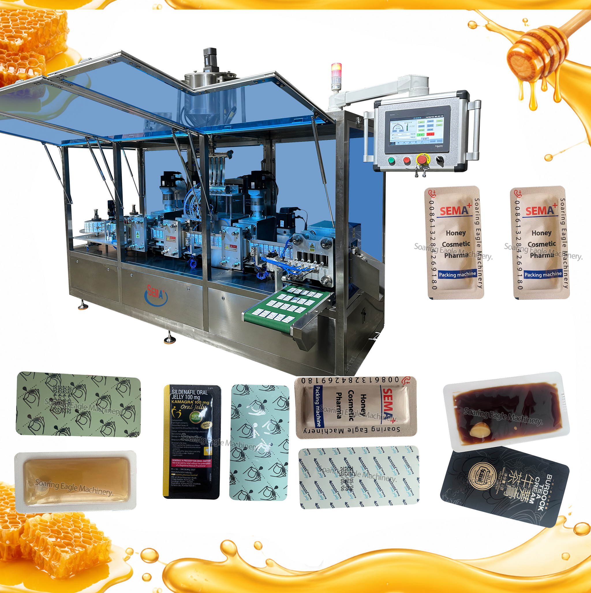 Automatic Honey Packaging Machines | Honey Sachet, Stick, Blister, Cup Filling
