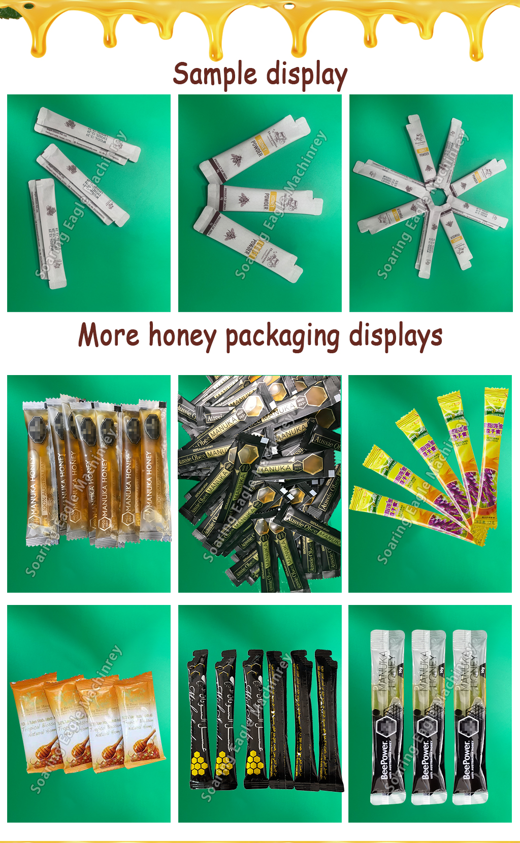 Automatic Honey Sachet Packing Machine VFFS Stick Pack Liquid Packaging Machine Automatic Honey Sachet Packing Machine VFFS Stick Pack Liquid Packaging Machine