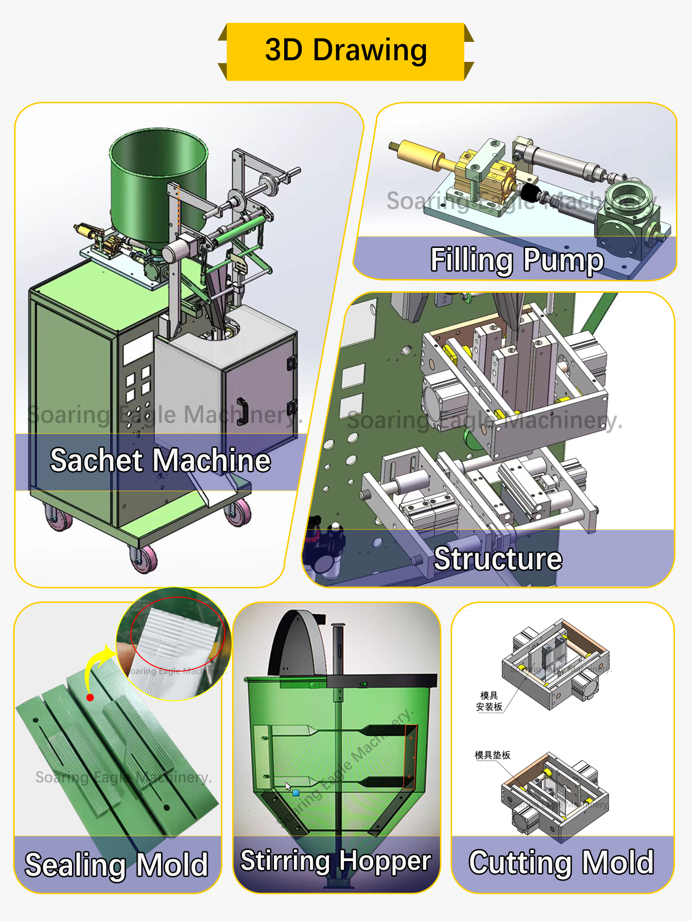 Automatic Honey Sachet Packing Machine | VFFS Stick Pack Filling Sealing Machine for Liquid Honey