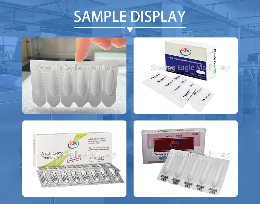 PLC Controlled Suppository Filling Machine and Packing Machine for Pharmaceutical Industry PLC Controlled Suppository Filling Machine and Packing Machine for Pharmaceutical Industry