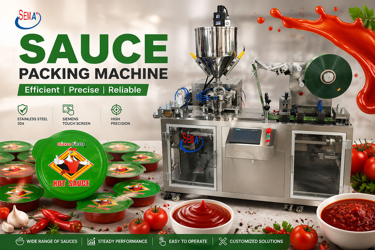 Custom Blister Packing Machine Successfully Completed for Sauce Packaging Customer Custom Blister Packing Machine Successfully Completed for Sauce Packaging Customer