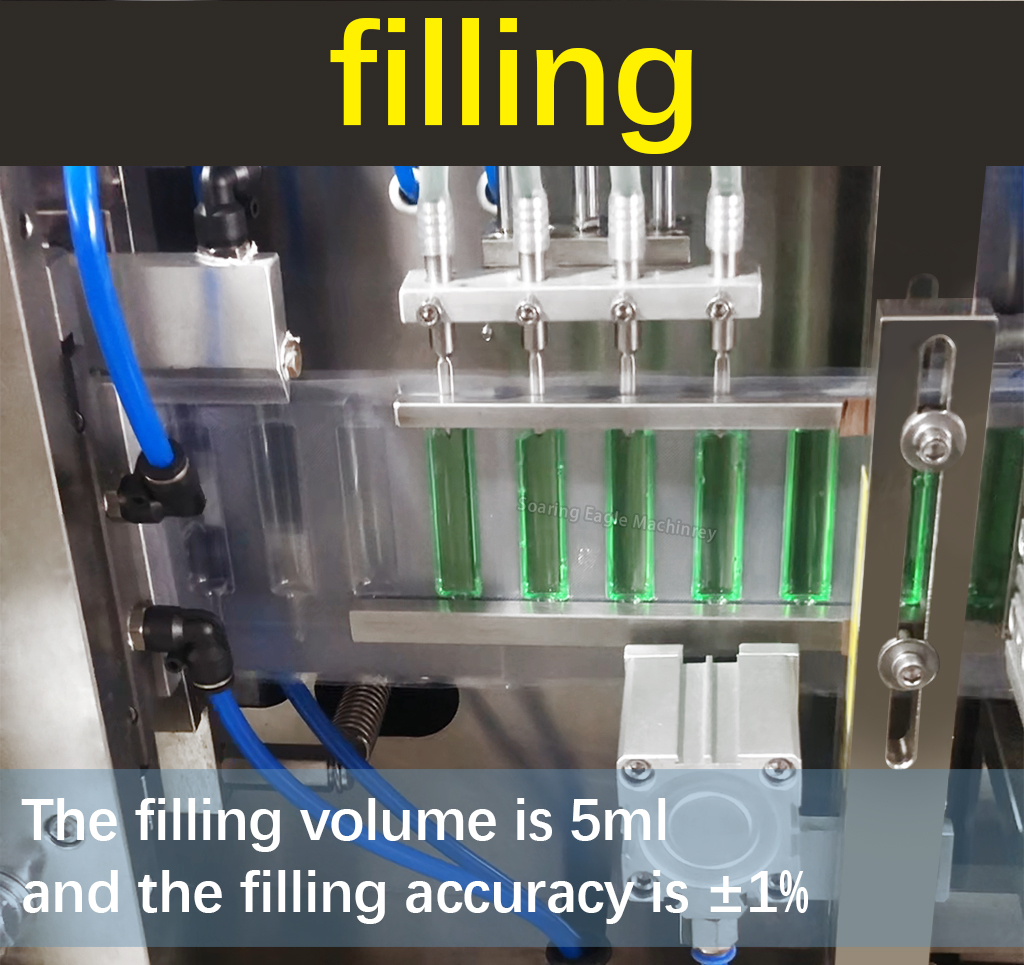 Custom Automatic Plastic Perfume Filling Machine and Packing Machine for Car Air Freshener