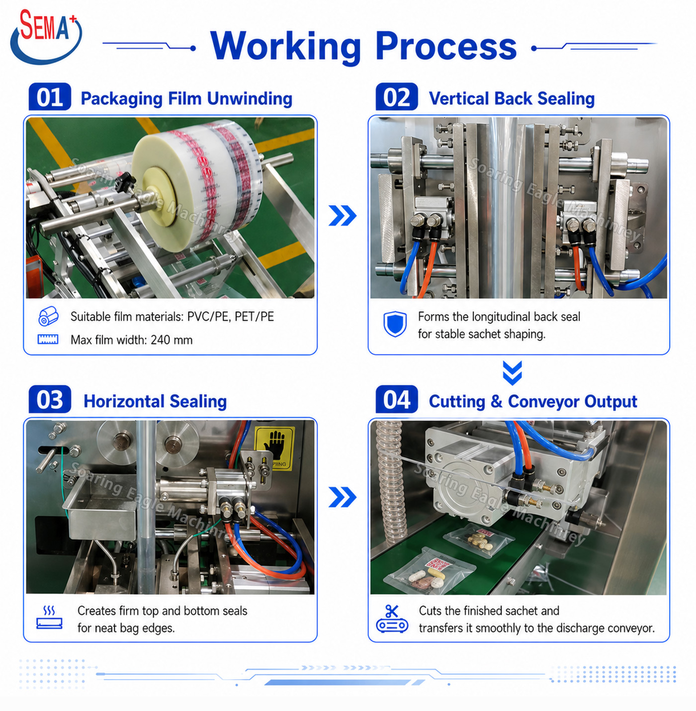 Automatic Tablet Capsule Pill Counting Pharmaceutical Packing Machine with Second Weight Check
