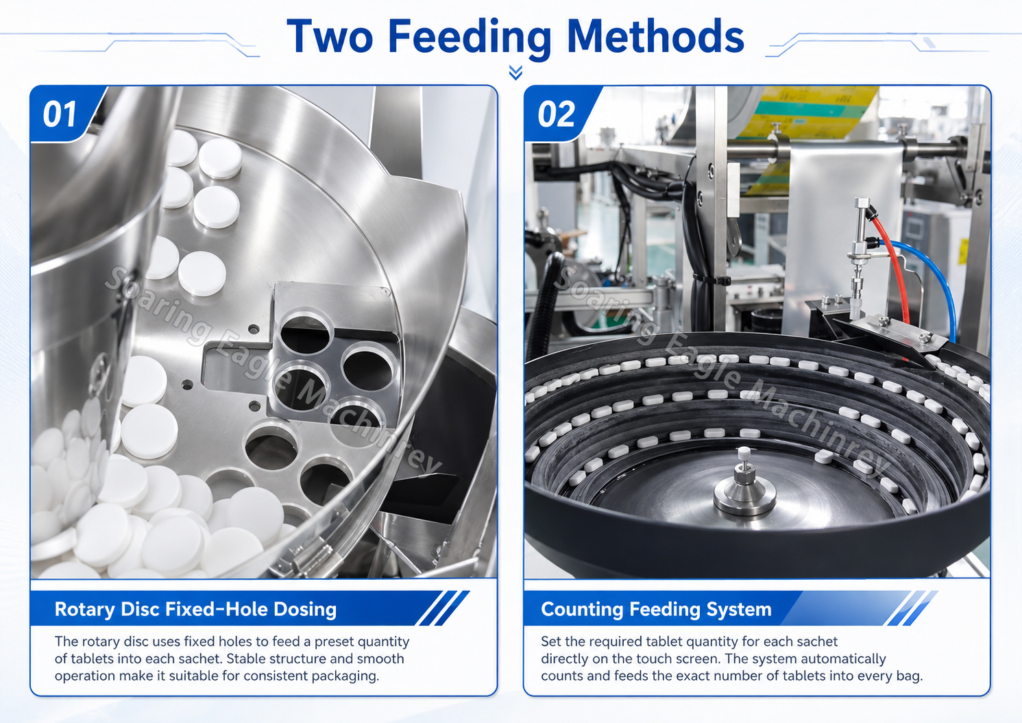 Automatic VFFS 4-side Seal pharmaceutical Sachet Packing Machine for Tablets pill capsule Automatic VFFS 4-side Seal pharmaceutical Sachet Packing Machine for Tablets pill capsule