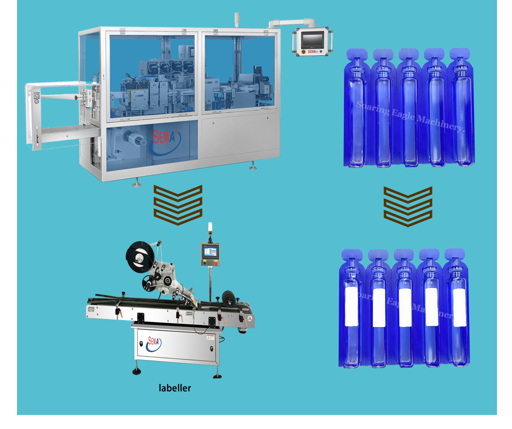Automatic DGS240S Plastic Ampoule Filling Machine for Oral Liquid Packaging Automatic DGS240S Plastic Ampoule Filling Machine for Oral Liquid Packaging