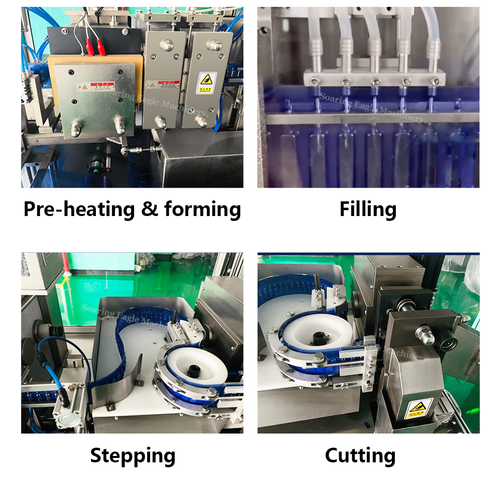 Automatic DGS240S Plastic Ampoule Filling Machine for Oral Liquid Packaging Automatic DGS240S Plastic Ampoule Filling Machine for Oral Liquid Packaging