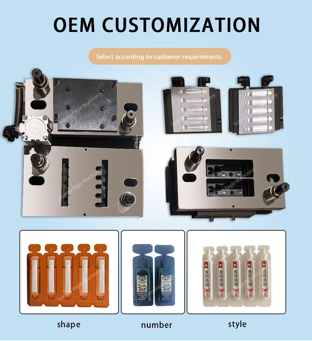 Automatic Plastic Ampoule Filling and Labeling Machine for Oral Liquid Packaging