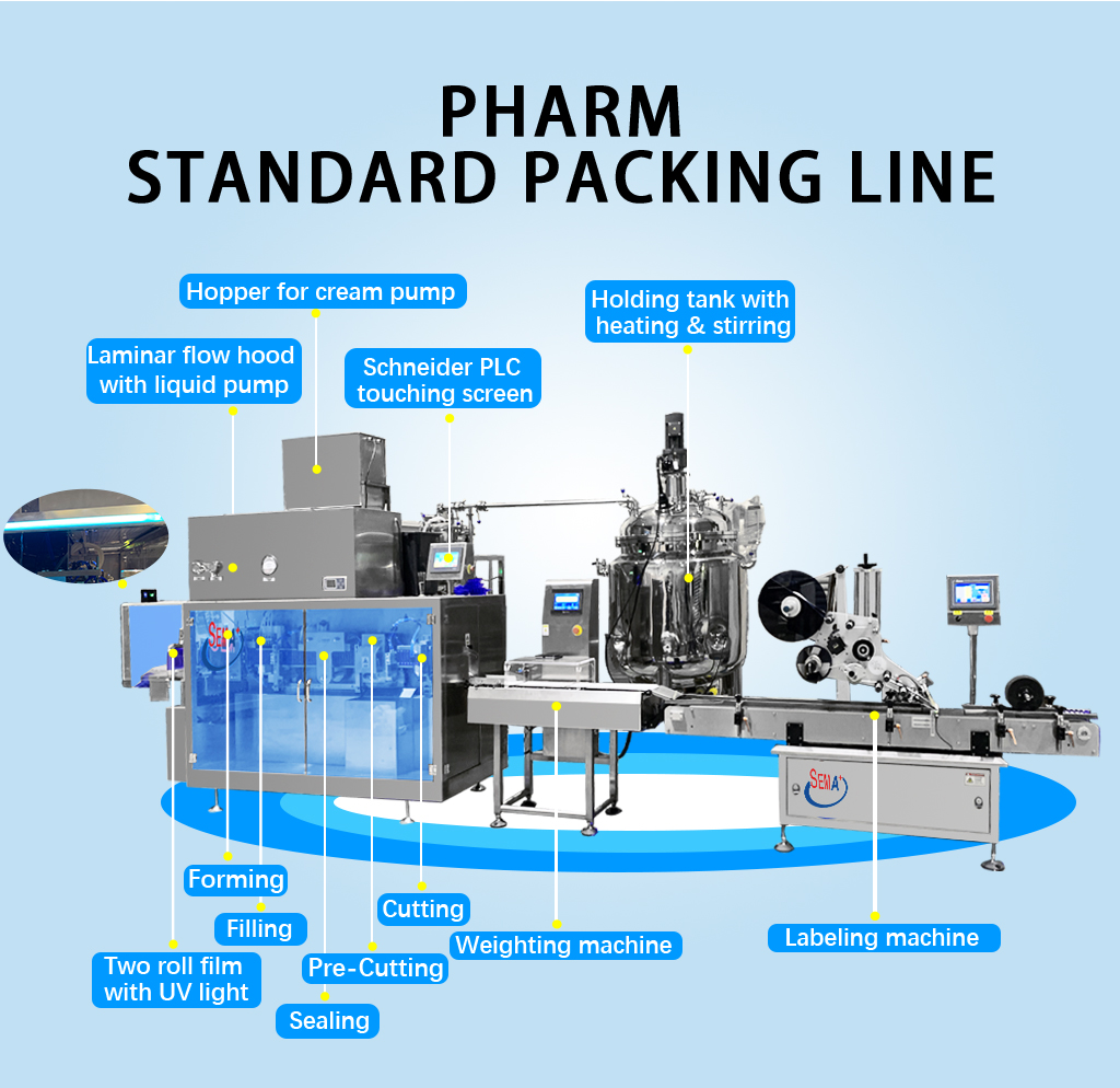 Automatic Plastic Ampoule Filling and Labeling Machine for Oral Liquid Packaging