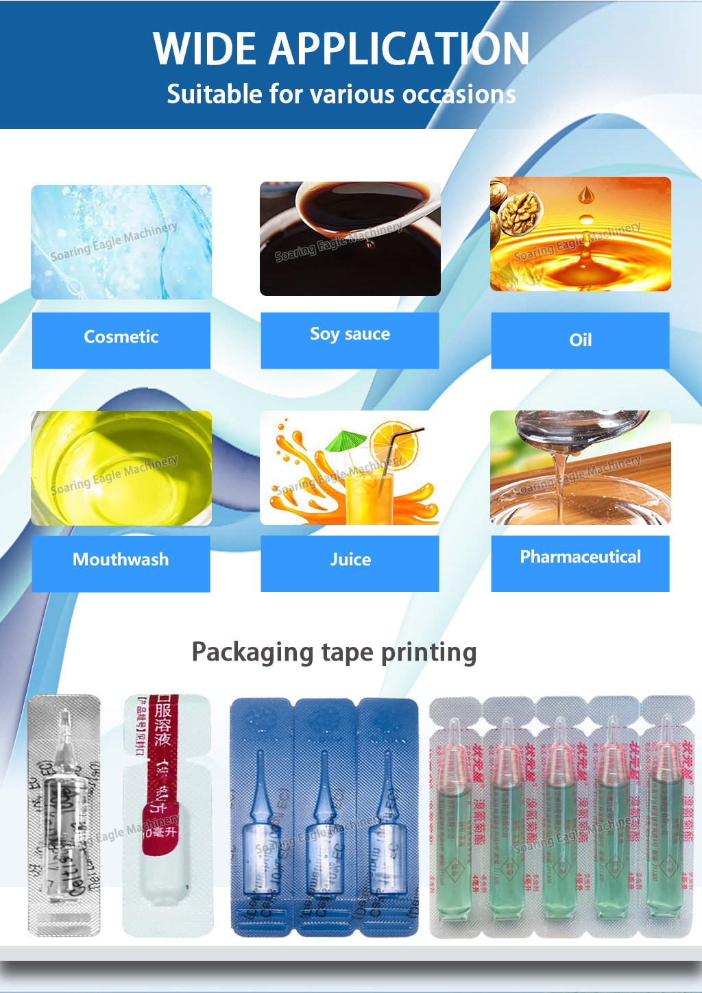 Automatic Plastic Ampoule Filling Machine for Oral Liquid Packaging Automatic Plastic Ampoule Filling Machine for Oral Liquid Packaging