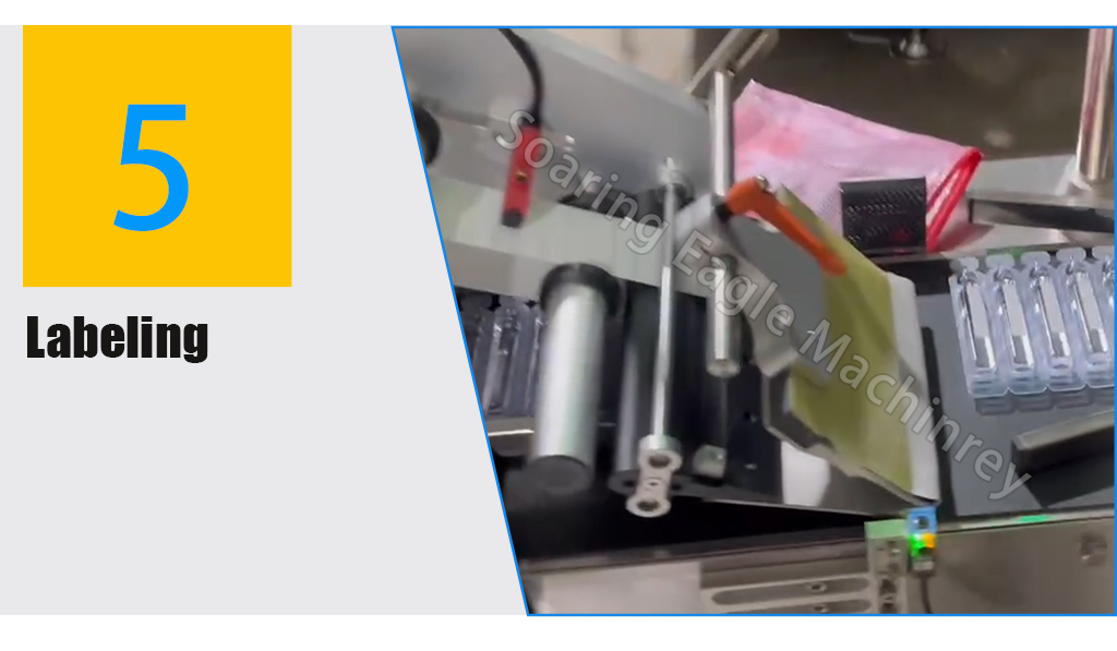 High-Speed Plastic Ampoule Filling, Sealing and Labeling Machine for Liquid Packaging High-Speed Plastic Ampoule Filling, Sealing and Labeling Machine for Liquid Packaging
