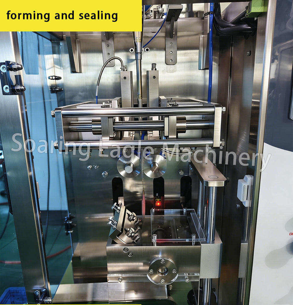 Automatic Back Sealing Pouch Irregular Shaped Multi Purpose Heat Seal vffs Honey Sachet Packing Machine Automatic Back Sealing Pouch Irregular Shaped Multi Purpose Heat Seal vffs Honey Sachet Packing Machine