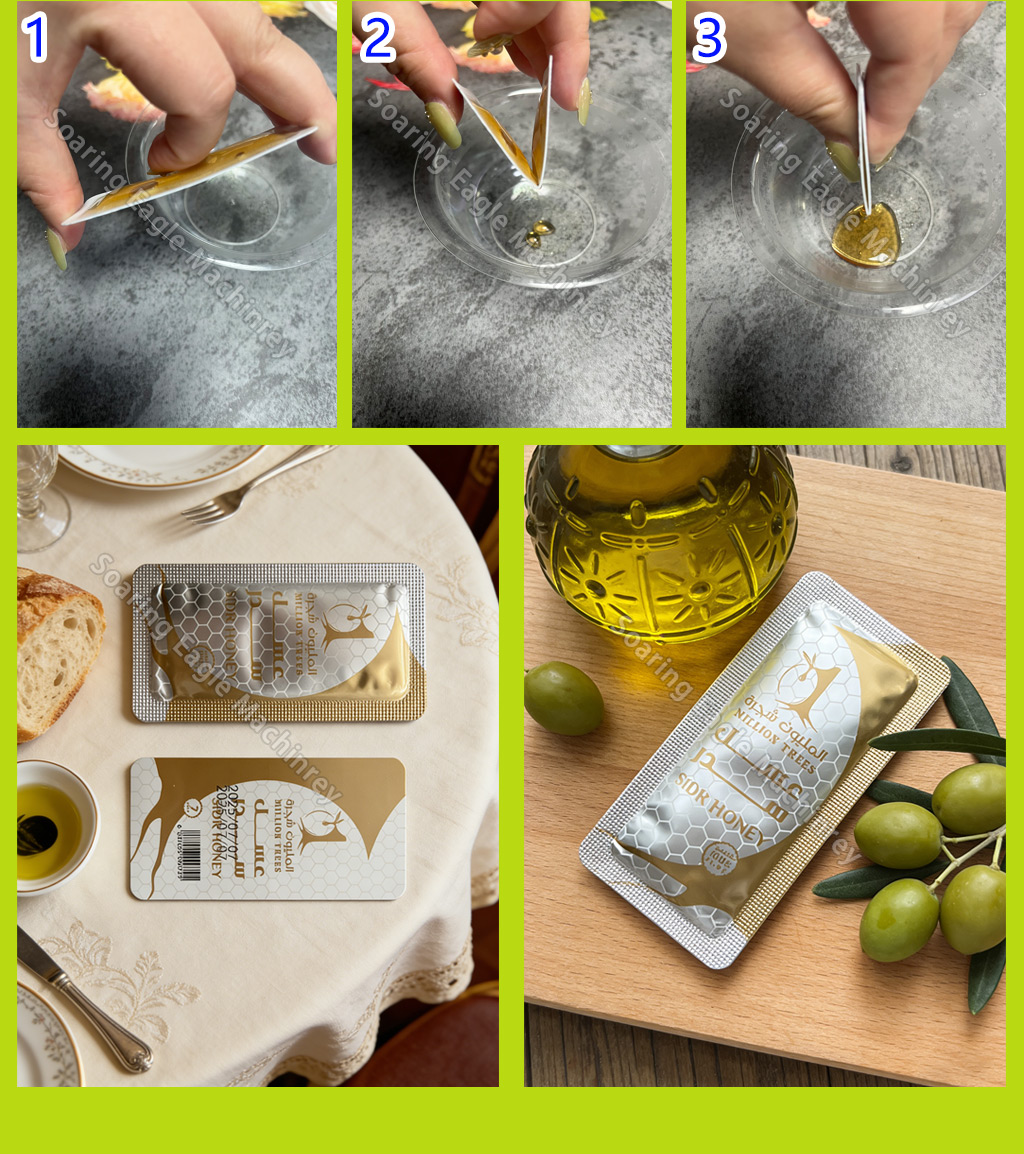 Card Type Easy Snap V Shape Honey Sachet Packing Machine Card Type Easy Snap V Shape Honey Sachet Packing Machine