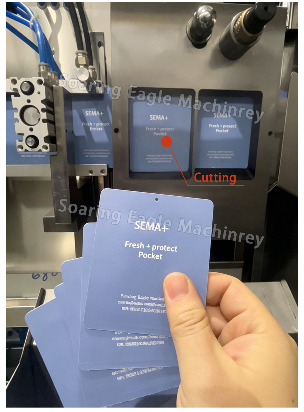 Automatic Car Perfume Packing Machine Liquid Air Freshener Blister Filling Sealing Packaging Machine