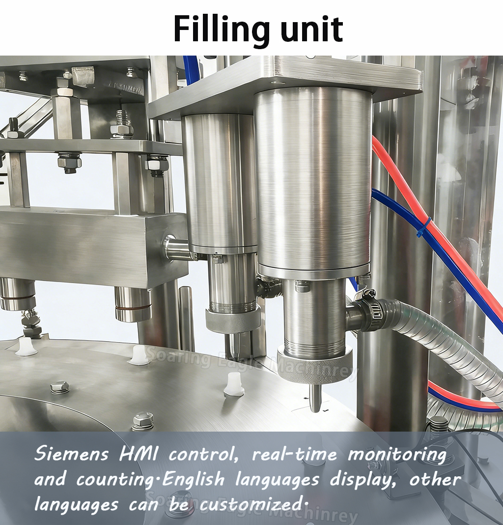 Full Automatic Stand Pouch Doy Pack Filling Capping Machine Cosmetic Cream Baby Food Liquids Paste Spout Pouch Filling Machine