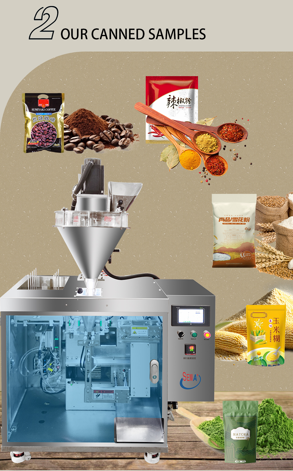 Fully Automatic Prefabricated Zipper Bag Stand-up Bag Dry Fruit Seed Stand-up Bag Filling and Packaging Machine