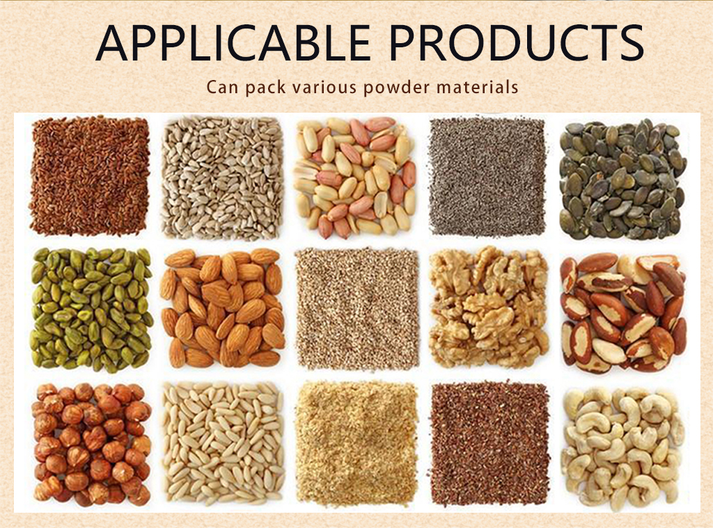 Fully Automatic Bag Pre-packaged Nuts and Grains Multifunctional All-in-one Machine