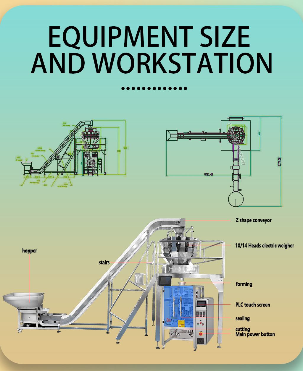 Multifunctional Automated Granule Equipment—Granule Filling and Sealing Bagging Machine Multifunctional Automated Granule Equipment—Granule Filling and Sealing Bagging Machine
