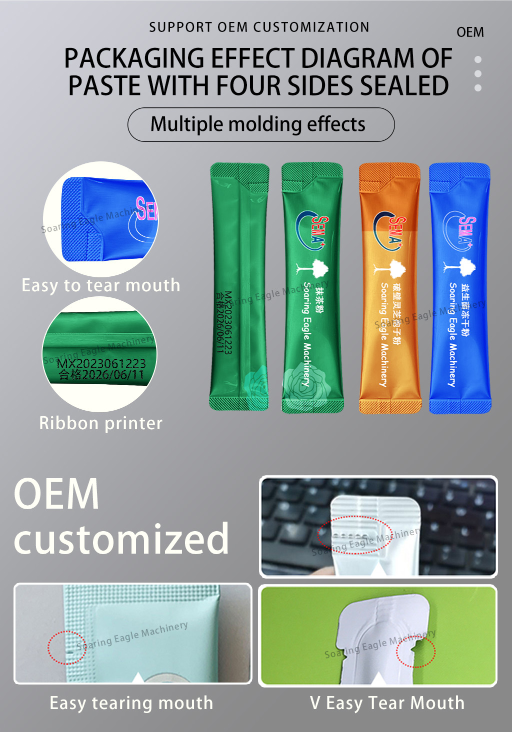 Pouch Particle Multifunctional Olive Oil Sauce Automated Bag Food Snack Filling Paste Powder Liquid Sachet Packing Machine Pouch Particle Multifunctional Olive Oil Sauce Automated Bag Food Snack Filling Paste Powder Liquid Sachet Packing Machine