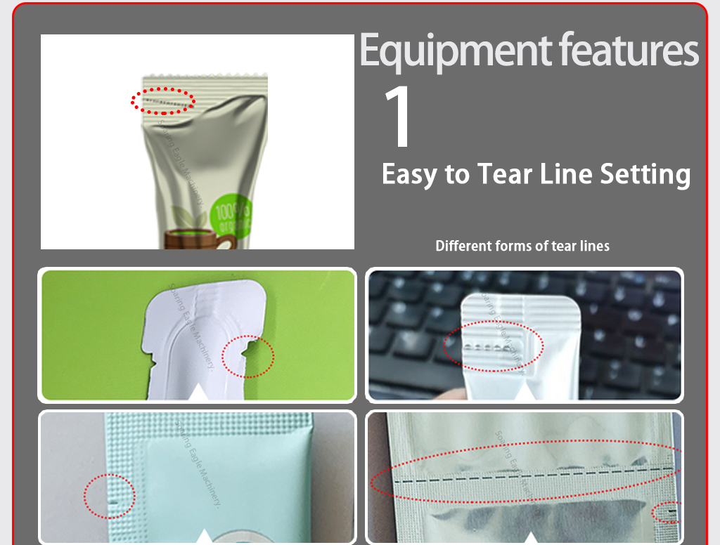 Multi Track Automatic Liquid Filling Paste Pouch Powder Multi-Function Seal Sachet Packing Machine