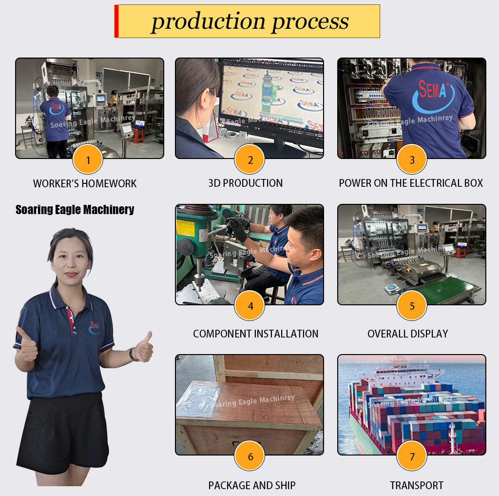 Multi Track Automatic Liquid Filling Paste Pouch Powder Multi-Function Seal Sachet Packing Machine