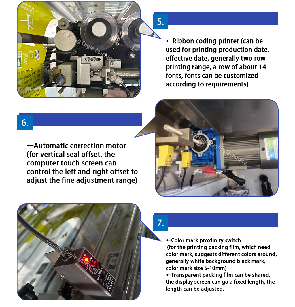 High-capacity automatic packaging machine for bags of granular candies and products High-capacity automatic packaging machine for bags of granular candies and products