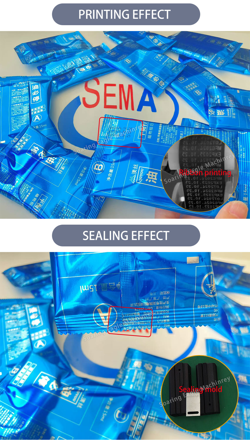 Multifunctional Double Pump Filling and Sealing Two Pumps Liquid Powder Sachet Packing Machine Multifunctional Double Pump Filling and Sealing Two Pumps Liquid Powder Sachet Packing Machine