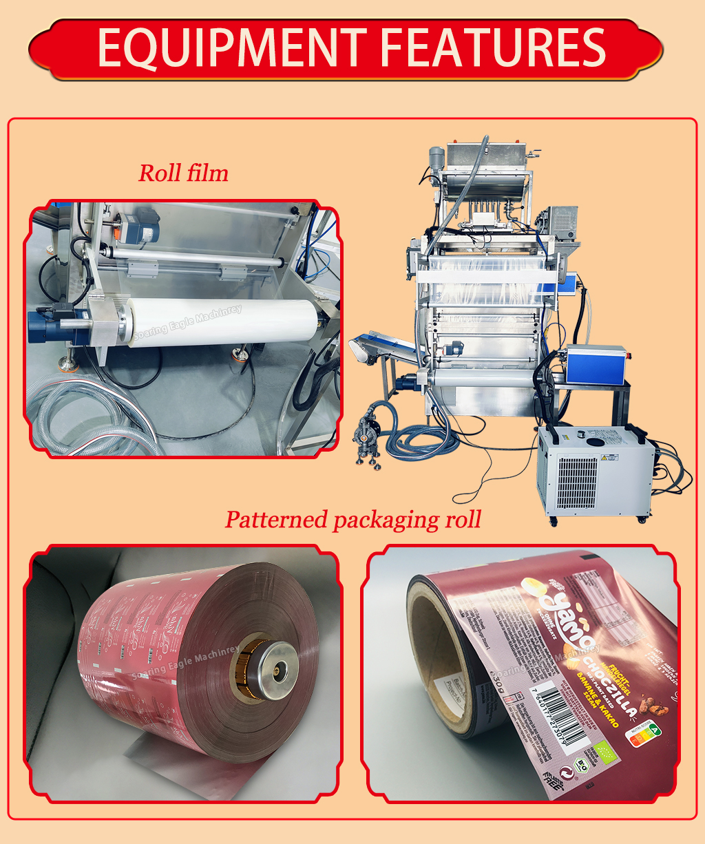 Multifunctional and Multi-channel Sauce Four Side Sealing Paste Multilanes Sachet Packaging Machine