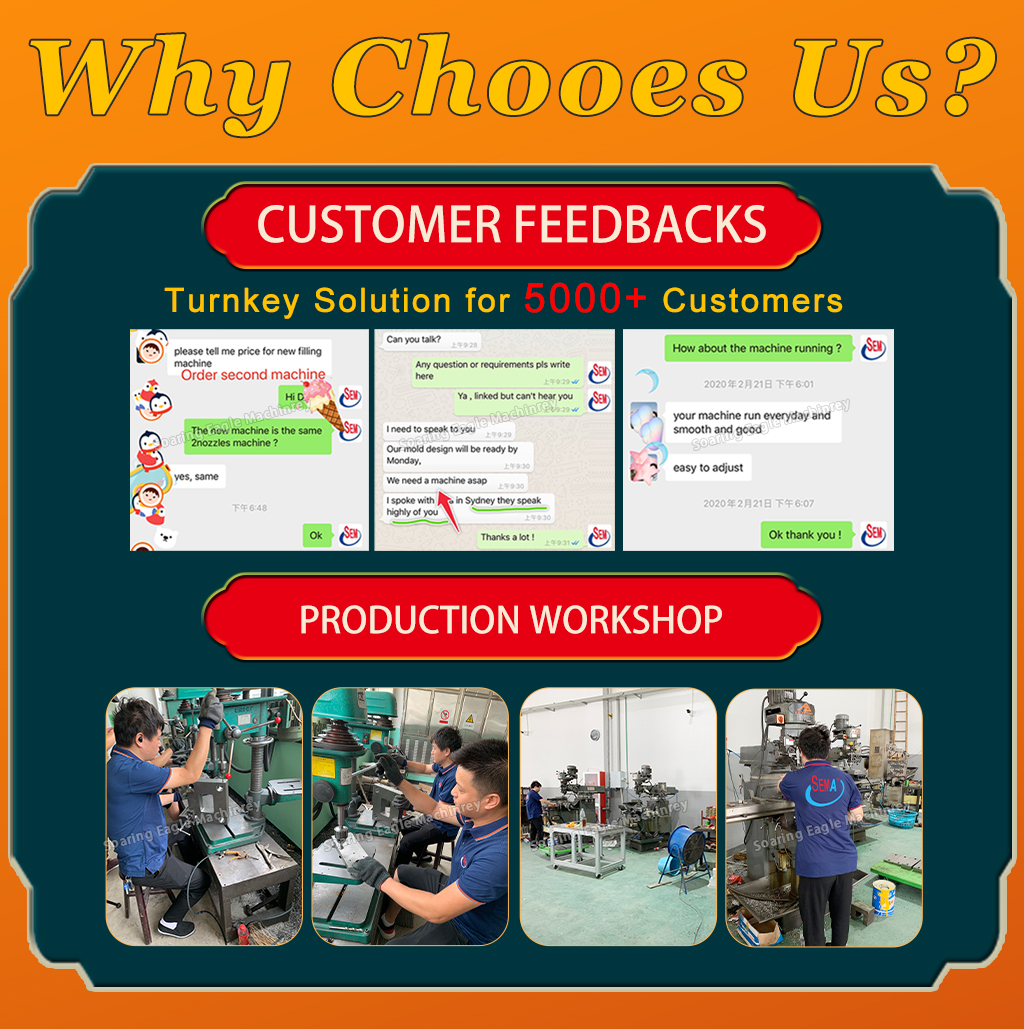 Multifunctional and Multi-channel Sauce Four Side Sealing Paste Multilanes Sachet Packaging Machine