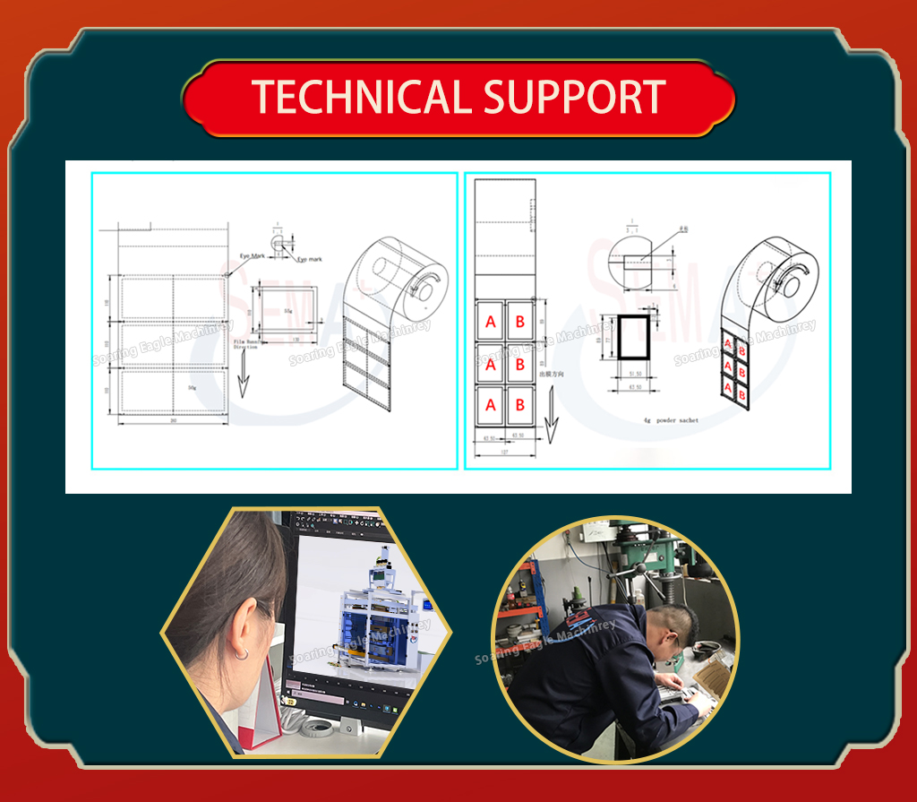 Multifunctional and Multi-channel Sauce Four Side Sealing Paste Multilanes Sachet Packaging Machine