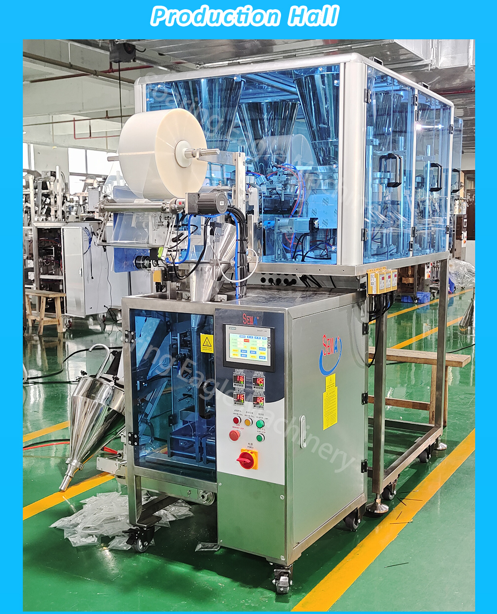 High Speed 6 7 8 Feeders Pills Tablets Pharma Medical Sachet Packaging Machine
