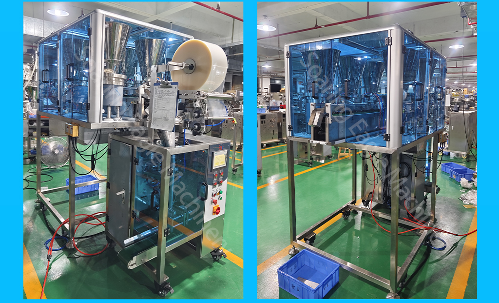 High Speed 6 7 8 Feeders Pills Tablets Pharma Medical Sachet Packaging Machine