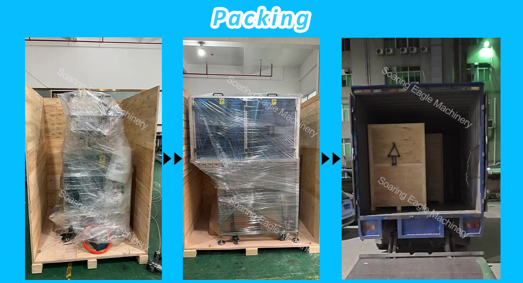 High Speed 6 7 8 Feeders Pills Tablets Pharma Medical Sachet Packaging Machine