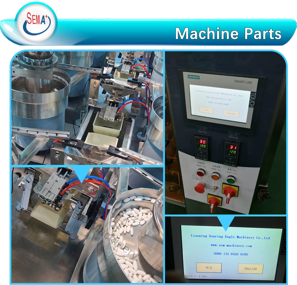 Easy Operation Beautiful Style Pharmaceutical Tablet Sachet Packing Machine