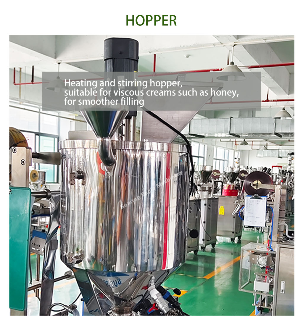 Jam butter yogurt honey tomato sauce filling bag packaging machine Jam butter yogurt honey tomato sauce filling bag packaging machine