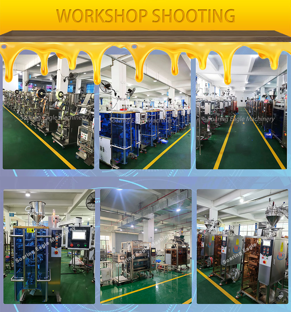 Jam butter yogurt honey tomato sauce filling bag packaging machine Jam butter yogurt honey tomato sauce filling bag packaging machine
