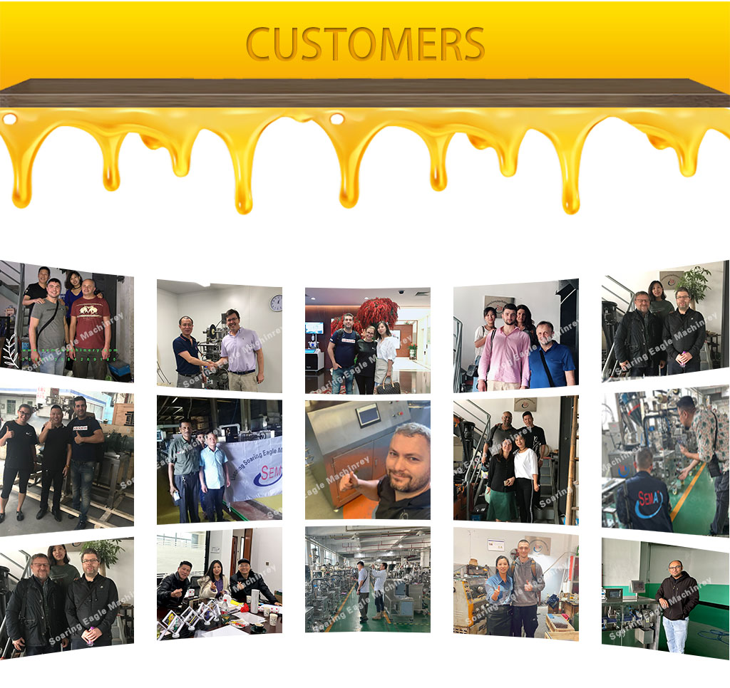 Jam butter yogurt honey tomato sauce filling bag packaging machine Jam butter yogurt honey tomato sauce filling bag packaging machine