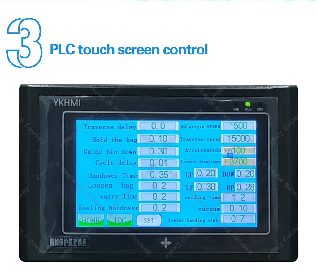 Automatic premade pouch bag zipper sachet doypack sachet filling sealing sachet packing machine