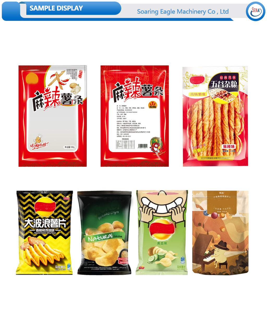 Automatic premade pouch bag zipper sachet doypack sachet filling sealing sachet packing machine